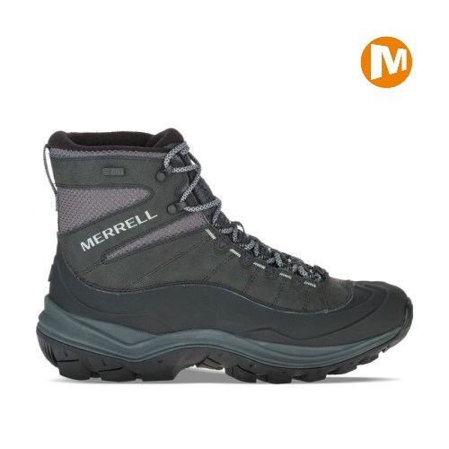 Merrell Thermo Chill Mid Shell Waterproof Winterstiefel Herren Schwarz [DE-SNPLU]